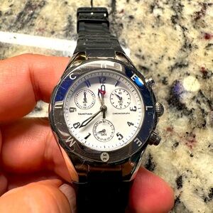 Michelle Jelly Watch in black